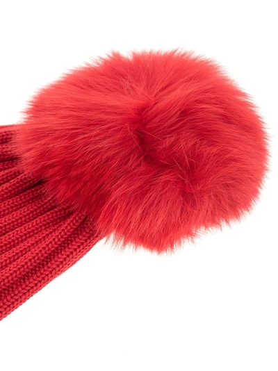 Shop Moncler Women's Red Wool Hat