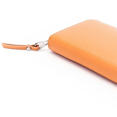 Shop Gianni Chiarini Women's Orange Leather Wallet