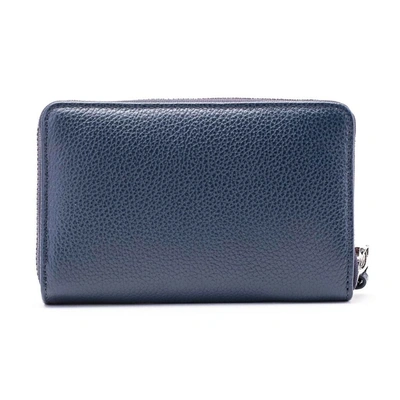 Shop Gianni Chiarini Women's Blue Leather Wallet