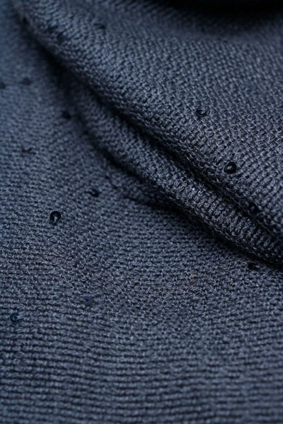 Shop Brunello Cucinelli Women's Blue Cashmere Scarf