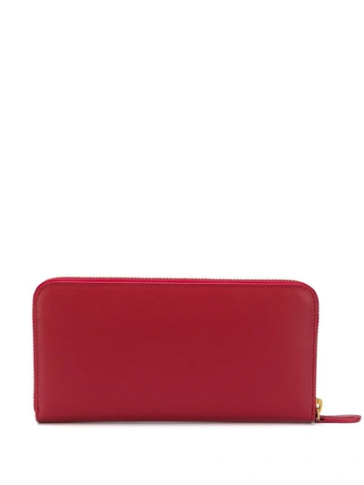 Shop Pinko Women's Red Leather Wallet