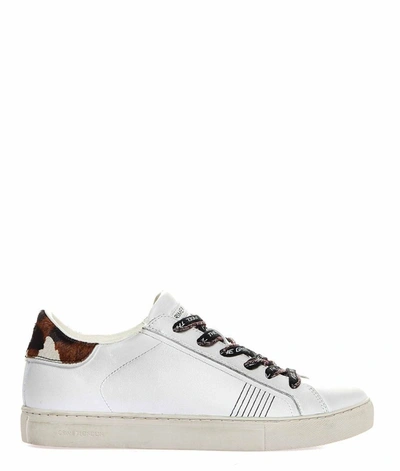 Shop Crime London Women's White Sneakers