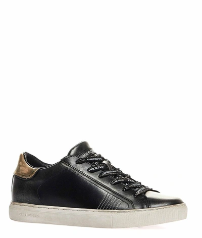 Shop Crime London Women's Black Sneakers