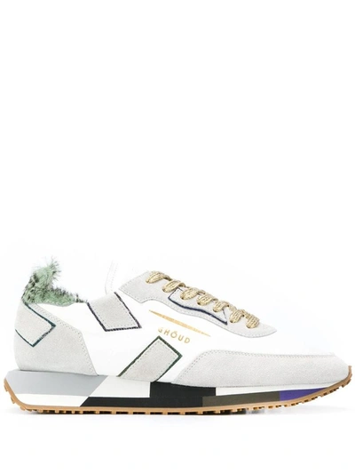 Shop Ghoud Women's White Leather Sneakers
