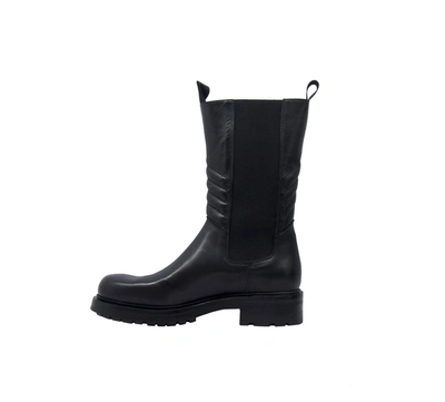 Shop Elena Iachi Women's Black Leather Ankle Boots