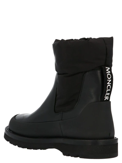 Shop Moncler Women's Black Ankle Boots