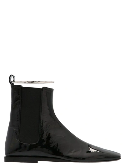 Shop Jil Sander Women's Black Ankle Boots