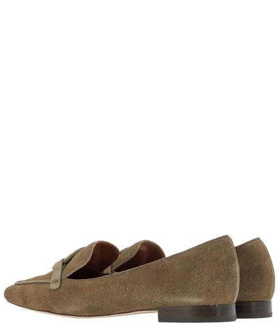 Shop Tory Burch Women's Brown Suede Loafers