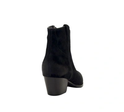 Ash Woman Ankle Boots Dark Brown Size 8 Leather In Black