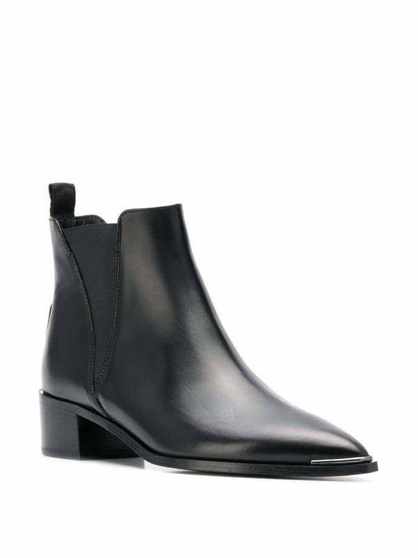 acne studios jensen leather ankle boots