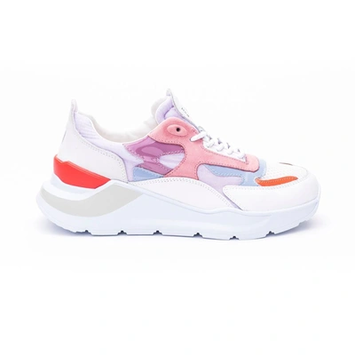 Shop D.a.t.e. Women's White Leather Sneakers