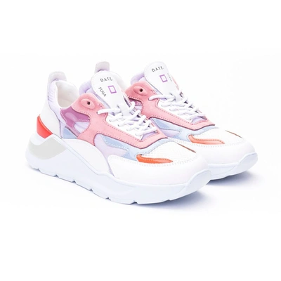 Shop D.a.t.e. Women's White Leather Sneakers