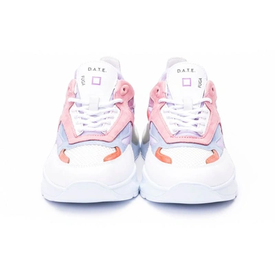 Shop D.a.t.e. Women's White Leather Sneakers