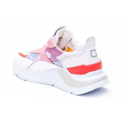 Shop D.a.t.e. Women's White Leather Sneakers