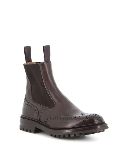 Shop Tricker's Men's Brown Leather Ankle Boots