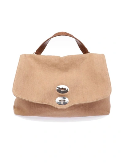 Shop Zanellato Women's Beige Fabric Handbag