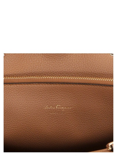 Shop Ferragamo Salvatore  Women's Brown Handbag