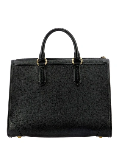 Shop Ferragamo Salvatore  Women's Black Leather Handbag