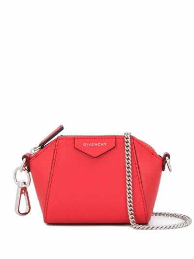 Shop Givenchy Women's Pink Leather Shoulder Bag