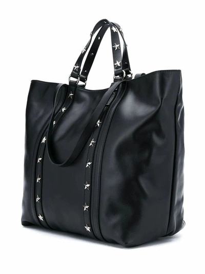 Shop Red Valentino Women's Black Leather Tote