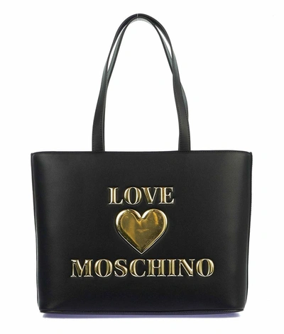 Shop Love Moschino Women's Black Tote