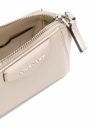 Shop Givenchy Women's Beige Leather Shoulder Bag
