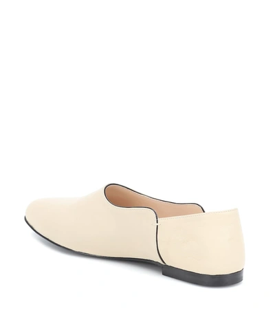 Shop The Row Boheme Leather Flats In White