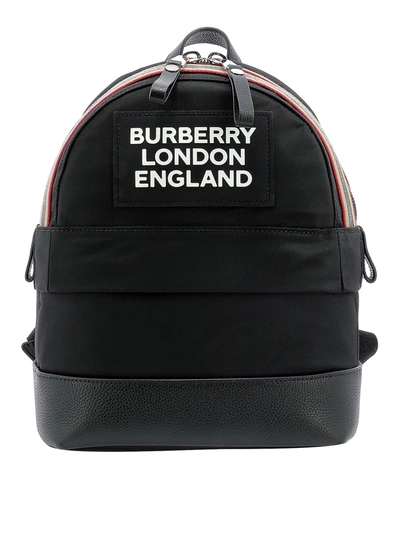 Shop Burberry Econyl® Backpack In Black