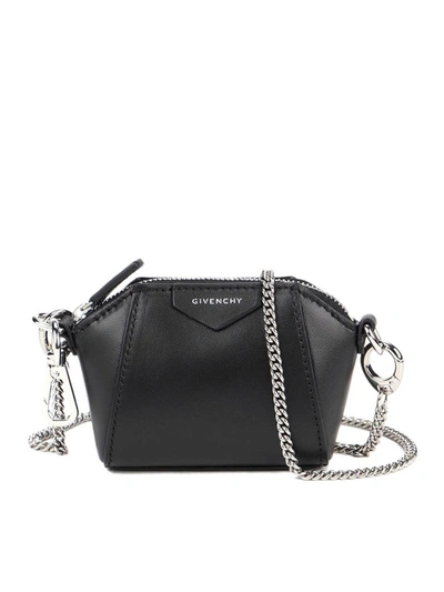 Shop Givenchy Antigona Baby Bag In Black