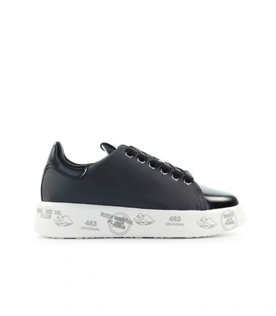 Shop Premiata Belle 4891 Sneaker In Grigio/nero