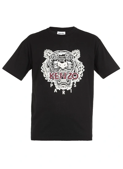 Shop Kenzo Cotton T-shirt In Black