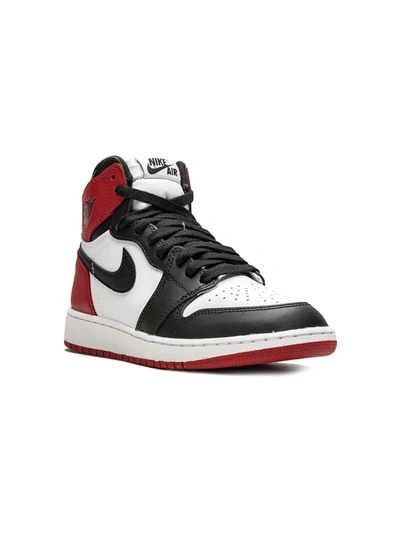 Shop Nike Air Jordan 1 Retro High Og Bg "black Toe 2016" Sneakers In Multicolour