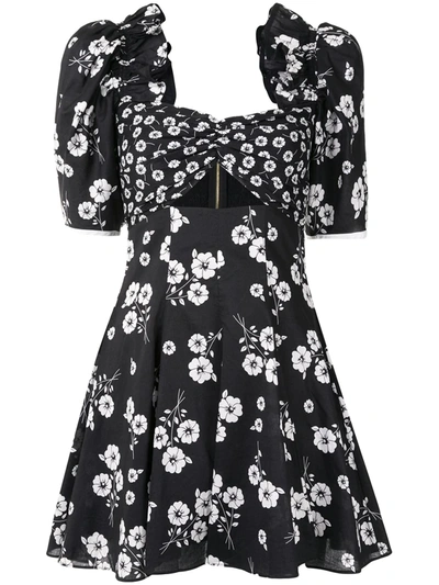 Shop Alice Mccall Izabella Mini Dress In Black