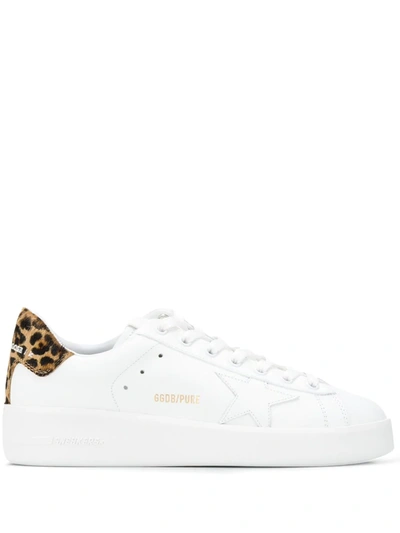 Shop Golden Goose 'pure Star' Sneakers In White