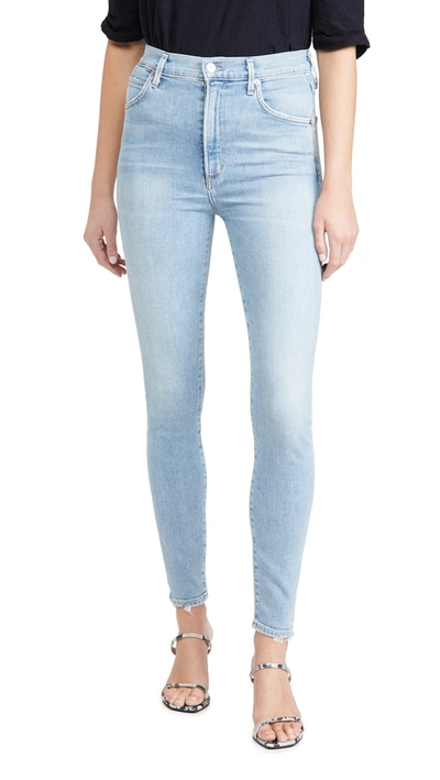 Shop Citizens Of Humanity Chrissy High Rise Skinny Jeans In Islands