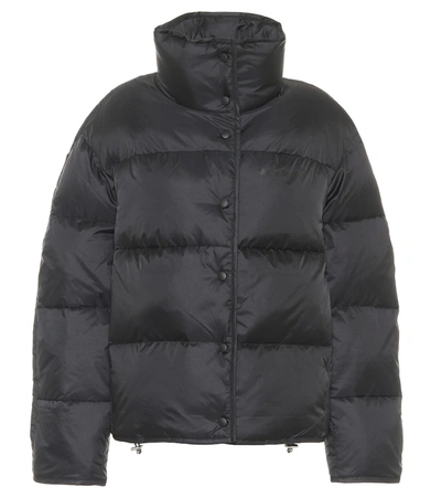 Shop Acne Studios Quilted Down Jacket In Black