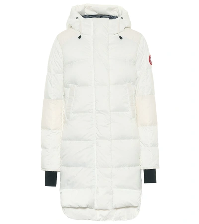 Shop Canada Goose Alliston Quilted Down Coat In White