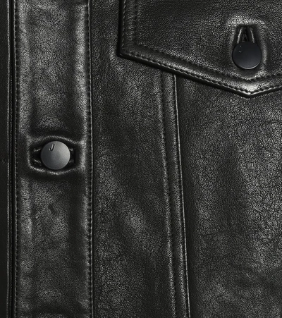 Shop J Brand Drew Leather Jacket In Black