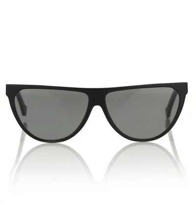 Shop Loewe D-frame Sunglasses In Black