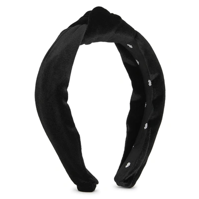 Shop Lele Sadoughi Black Velvet Headband