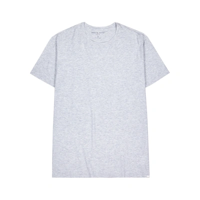 Shop Derek Rose Ethan Grey Stretch-jersey T-shirt In Silver