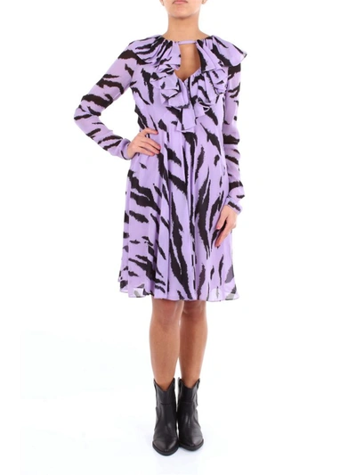 Shop Philosophy Women's Purple Viscose Dress