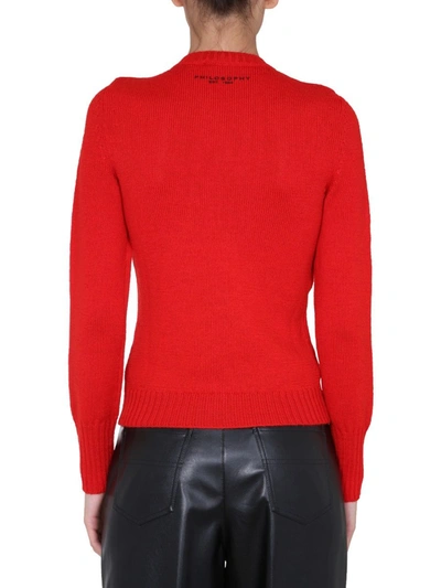Shop Philosophy Women's Red Sweater