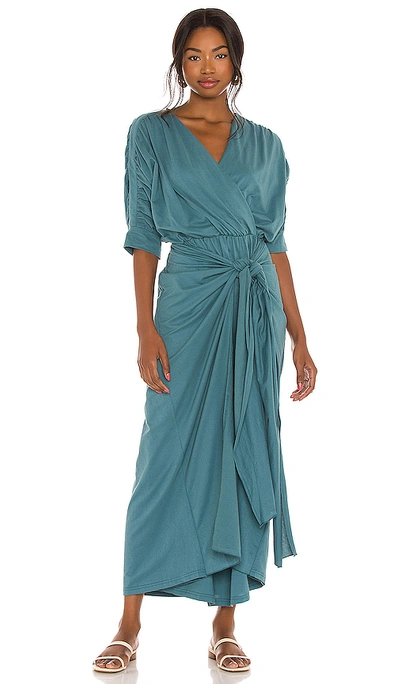 Shop Callahan Sami Maxi Dress In Blue Nile