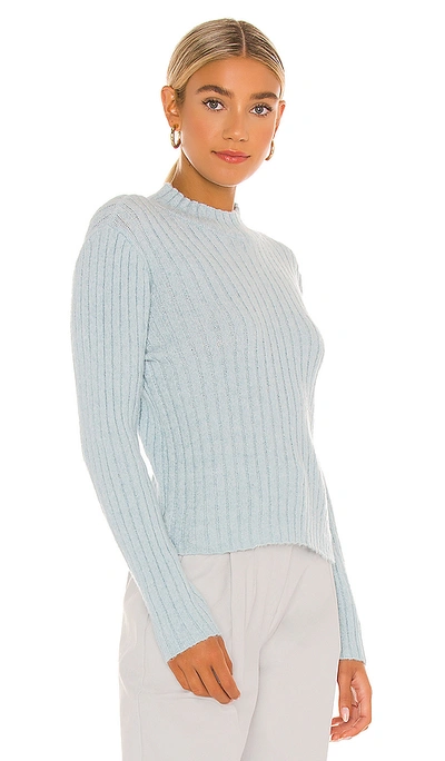 Shop Cupcakes And Cashmere Dinah Sweater In Sterling Blue