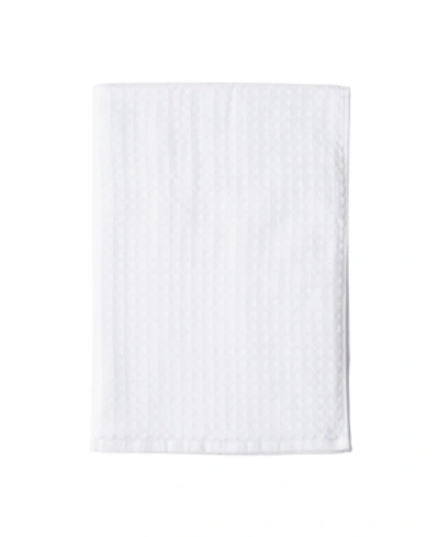 Shop Uchino Waffle Twist 100% Cotton Hand Towel In White