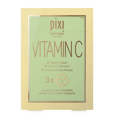 Shop Pixi Vitamin-c Sheet Mask (pack Of 3) In White