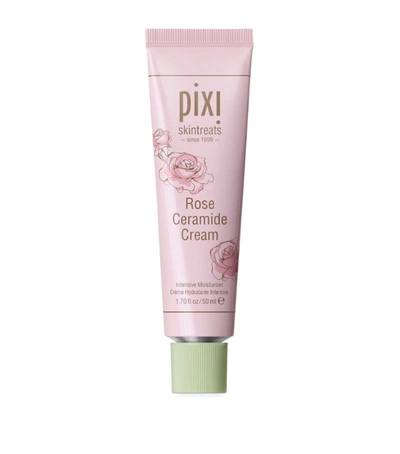 Shop Pixi Rose Ceramide Cream (50ml) In White