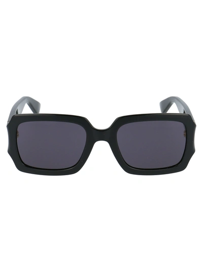 Shop Moschino Mos063/s Sunglasses In 807ir Black