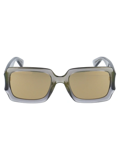 Shop Moschino Mos063/s Sunglasses In Kb7ue Grey